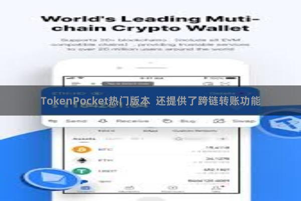 TokenPocket热门版本 还提供了跨链转账功能
